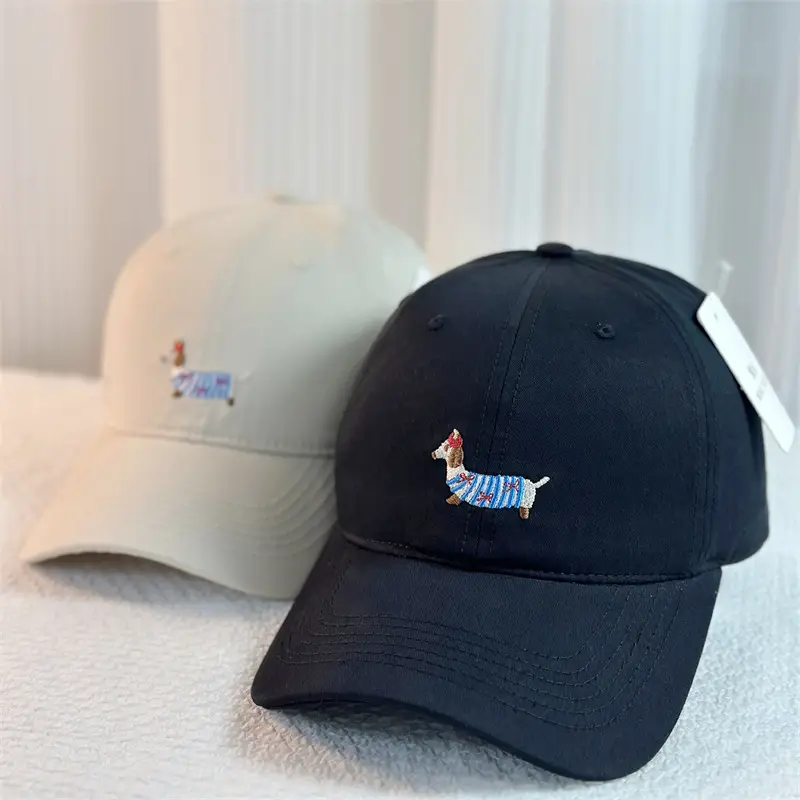 Korean Style Embroidered Baseball Caps for Men Women - Image 7