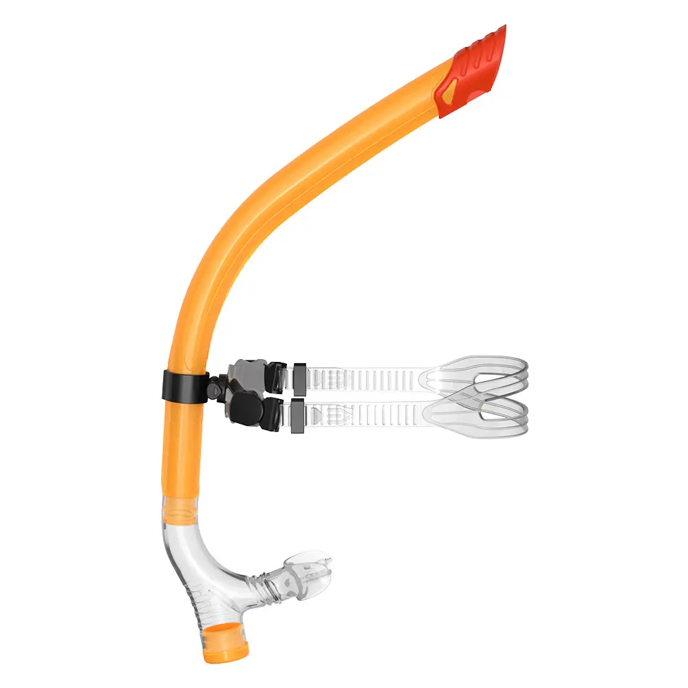 Cross-Border Swimwear, Swimming Training Snorkel, Semi-Dry Free Snorkeling Breathing Tube, Silicone Material