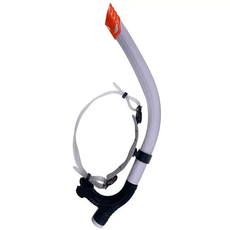 Cross-Border Swimwear, Swimming Training Snorkel, Semi-Dry Free Snorkeling Breathing Tube, Silicone Material