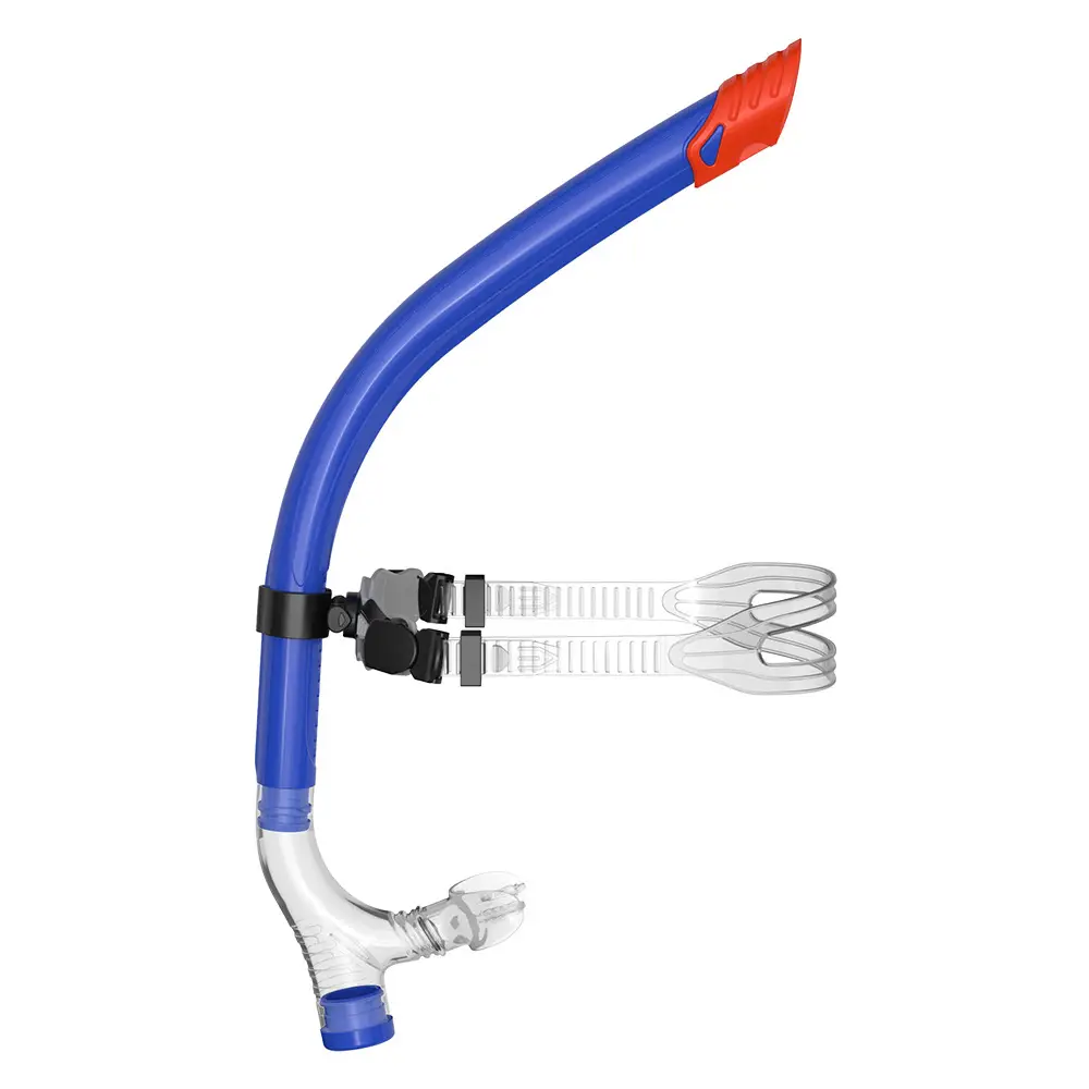 Cross-Border Swimwear, Swimming Training Snorkel, Semi-Dry Free Snorkeling Breathing Tube, Silicone Material