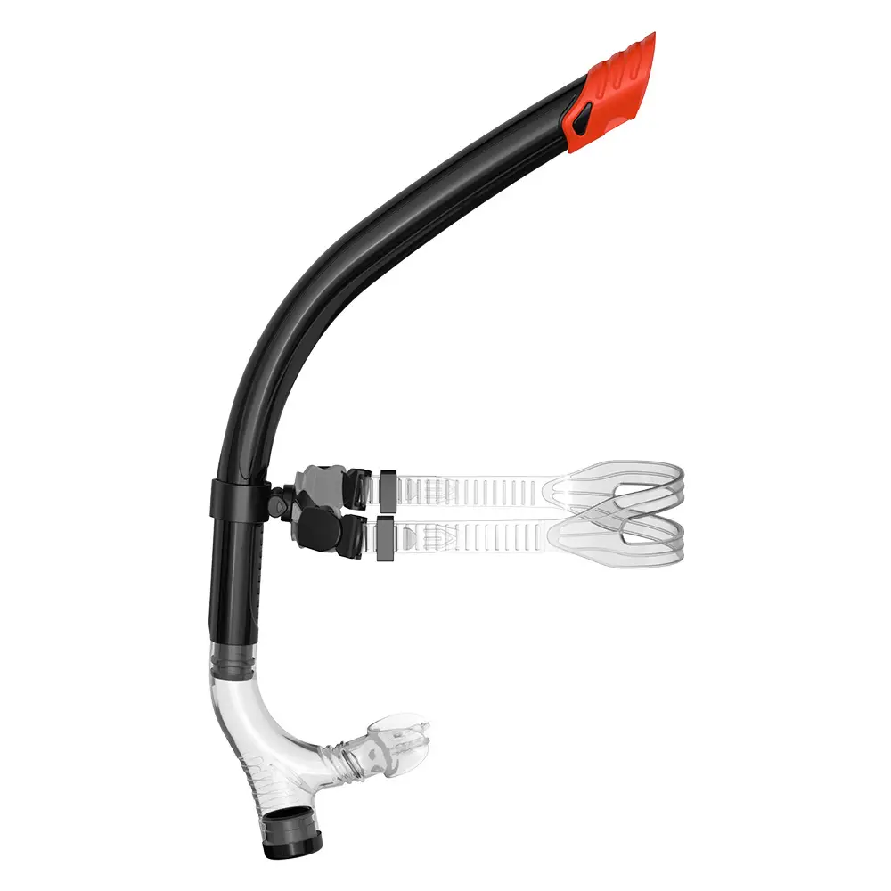 Cross-Border Swimwear, Swimming Training Snorkel, Semi-Dry Free Snorkeling Breathing Tube, Silicone Material