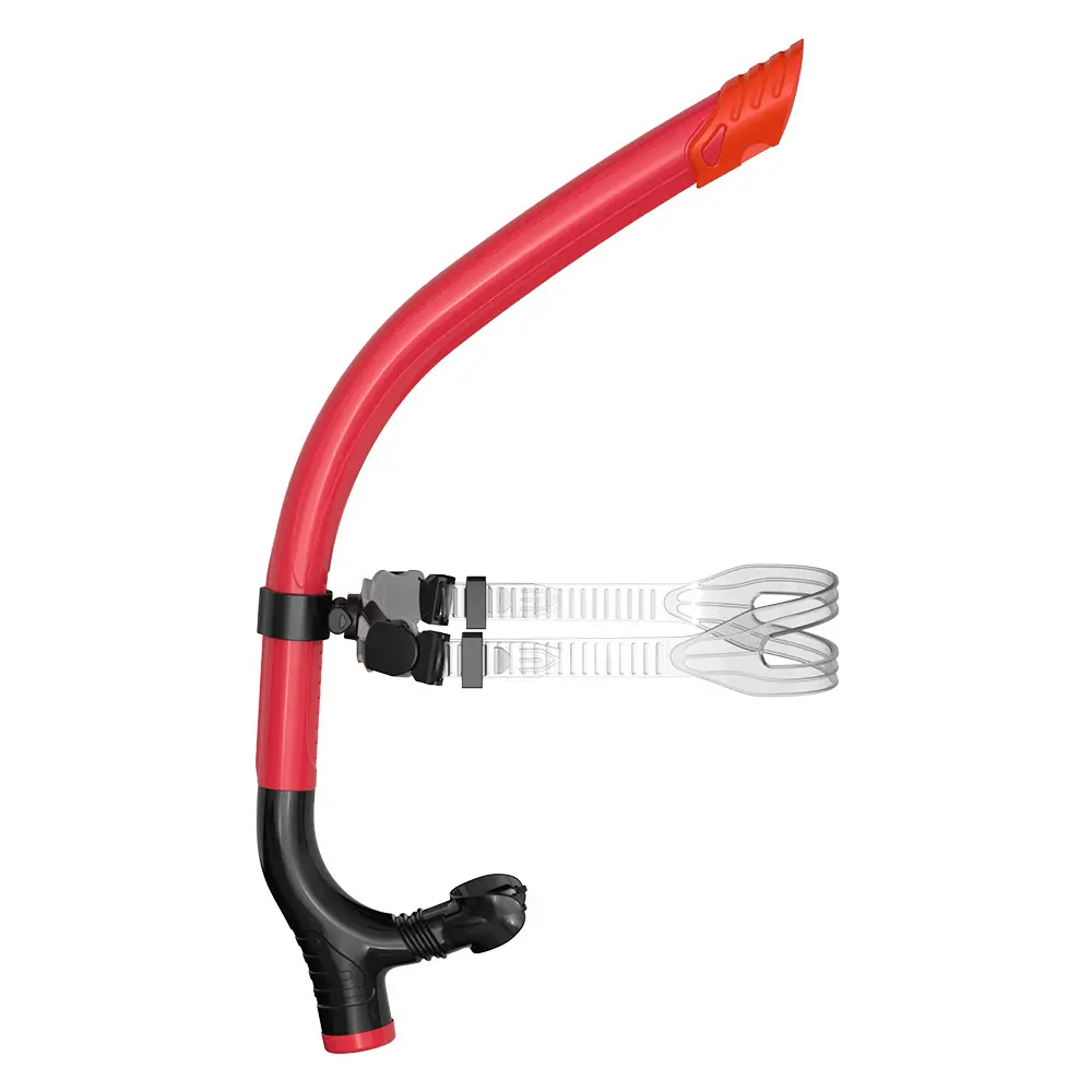 Cross-Border Swimwear, Swimming Training Snorkel, Semi-Dry Free Snorkeling Breathing Tube, Silicone Material