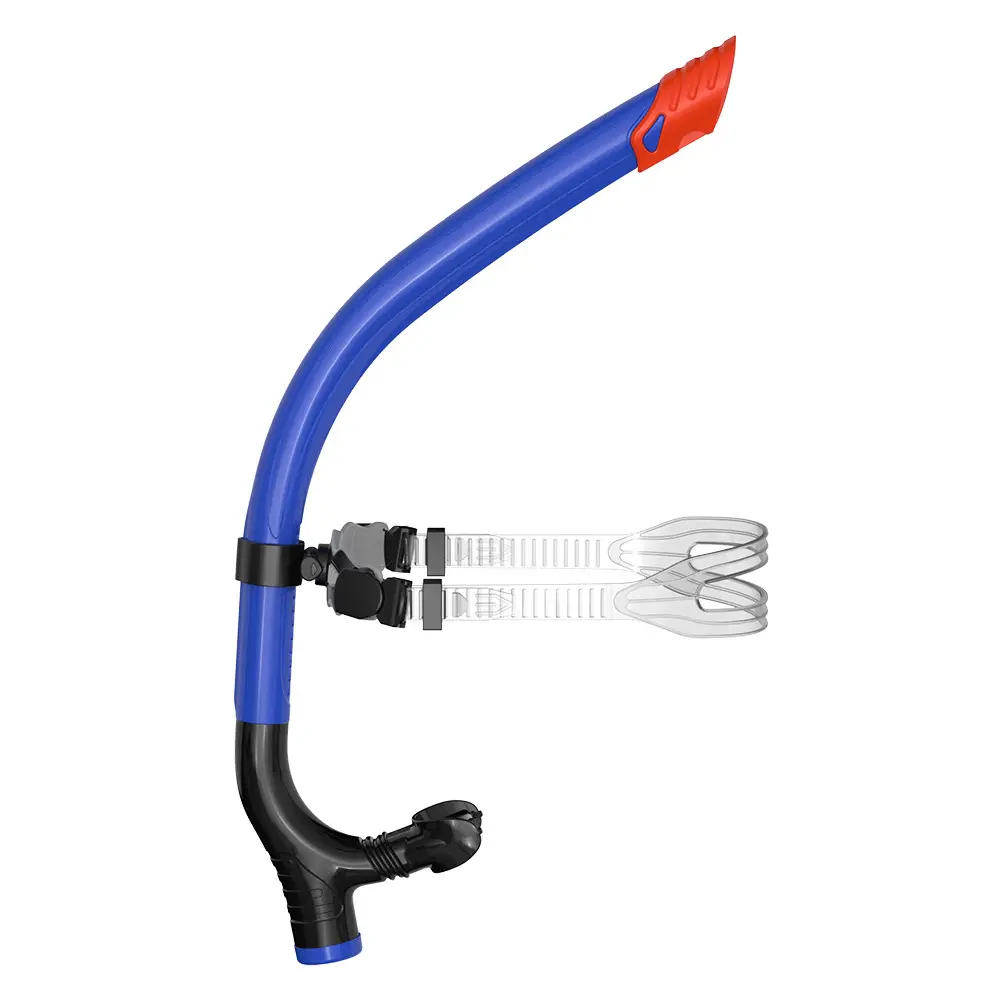 Cross-Border Swimwear, Swimming Training Snorkel, Semi-Dry Free Snorkeling Breathing Tube, Silicone Material