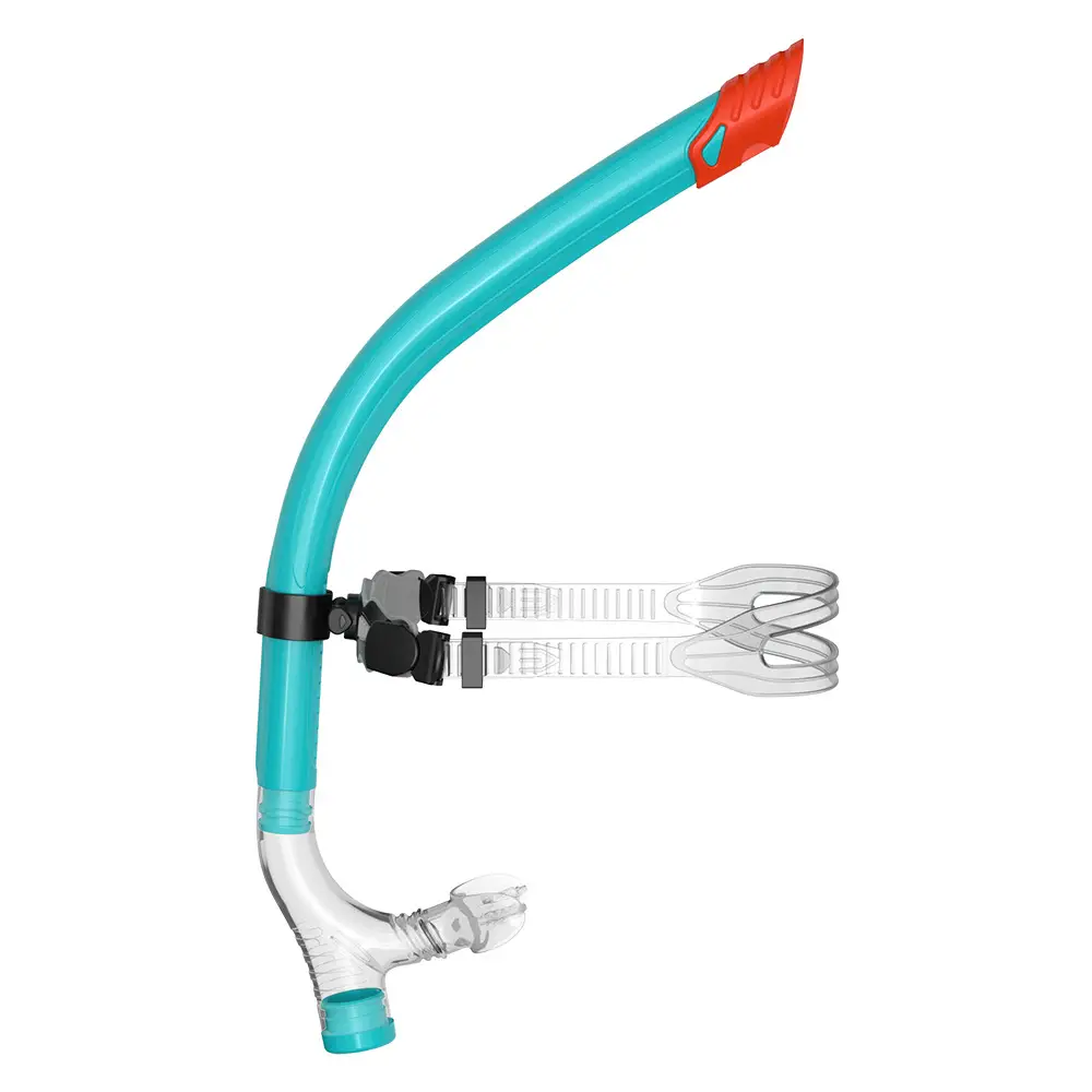 Cross-Border Swimwear, Swimming Training Snorkel, Semi-Dry Free Snorkeling Breathing Tube, Silicone Material