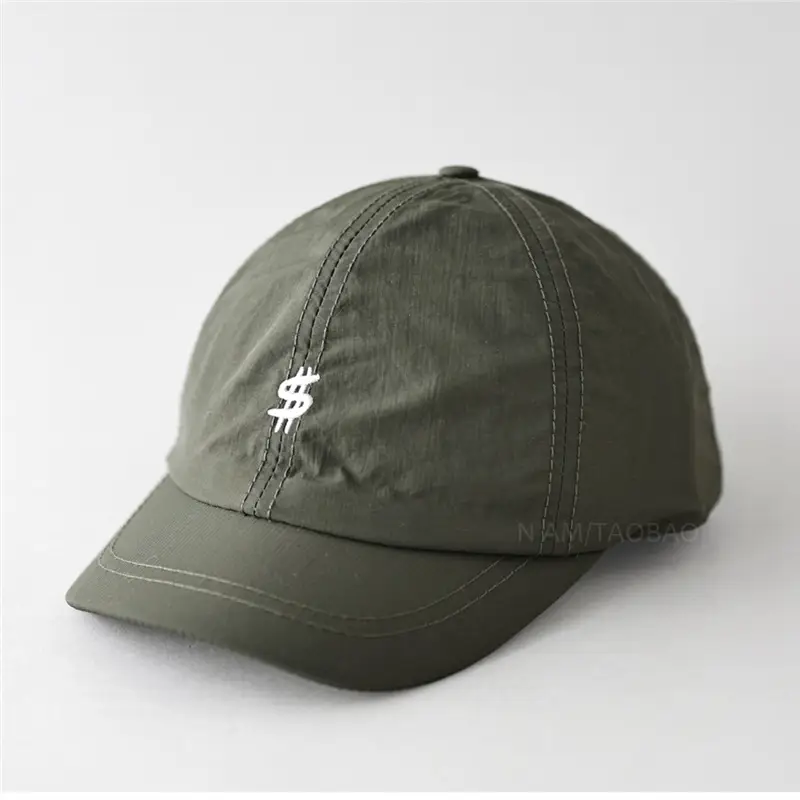Men Grey Money Logo Baseball Cap