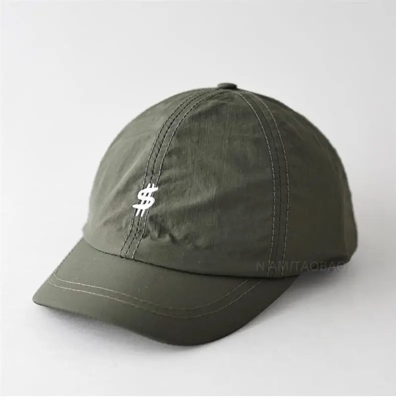 Men Grey Money Logo Baseball Cap — feature 1