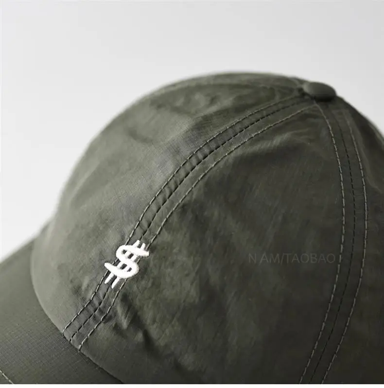 Men Grey Money Logo Baseball Cap — feature 10
