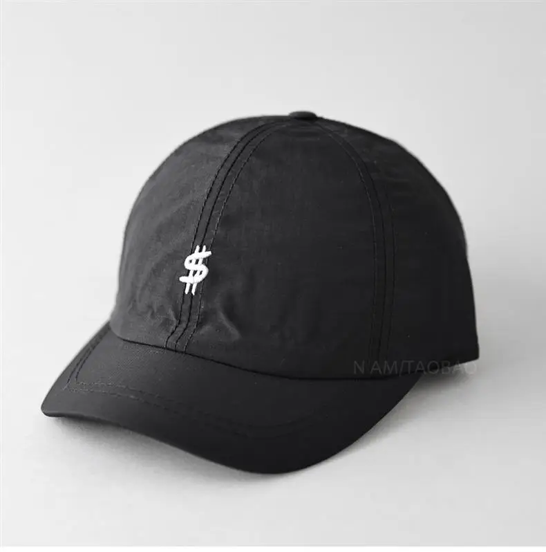 Men Grey Money Logo Baseball Cap — feature 4
