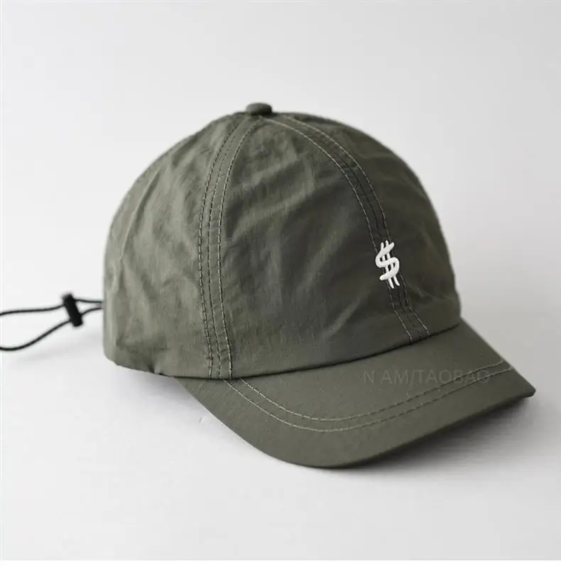 Men Grey Money Logo Baseball Cap — feature 9