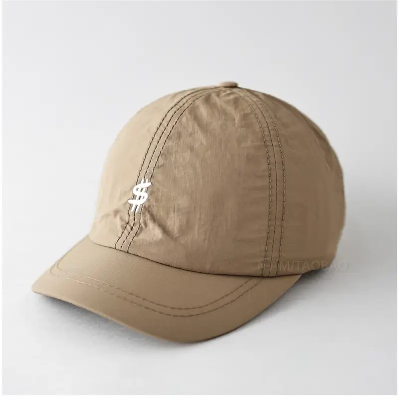 Men Grey Money Logo Baseball Cap