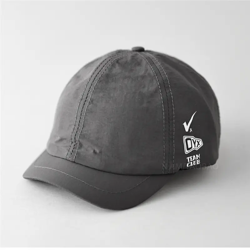 Men V-Logo Baseball Cap Beige - Image 8