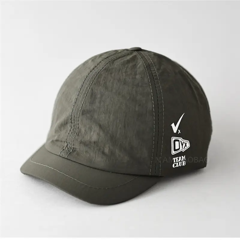 Men V-Logo Baseball Cap Beige - Image 10