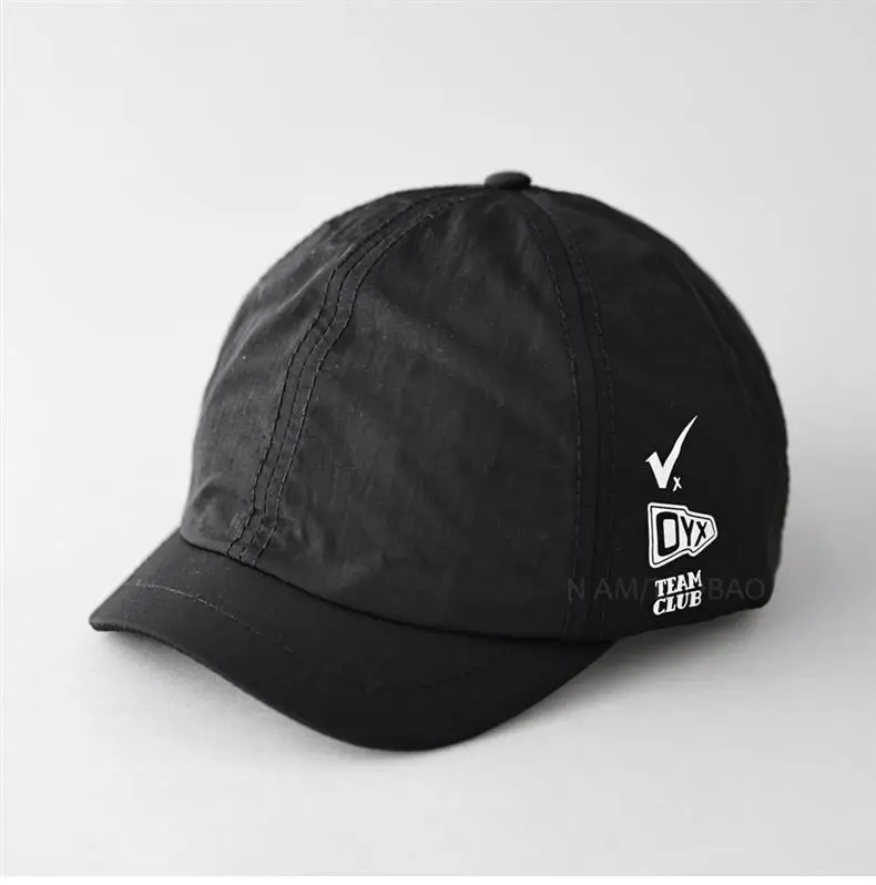 Men V-Logo Baseball Cap Beige — feature 2