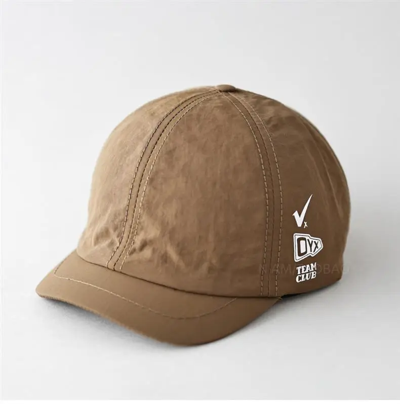 Men V-Logo Baseball Cap Beige — feature 6