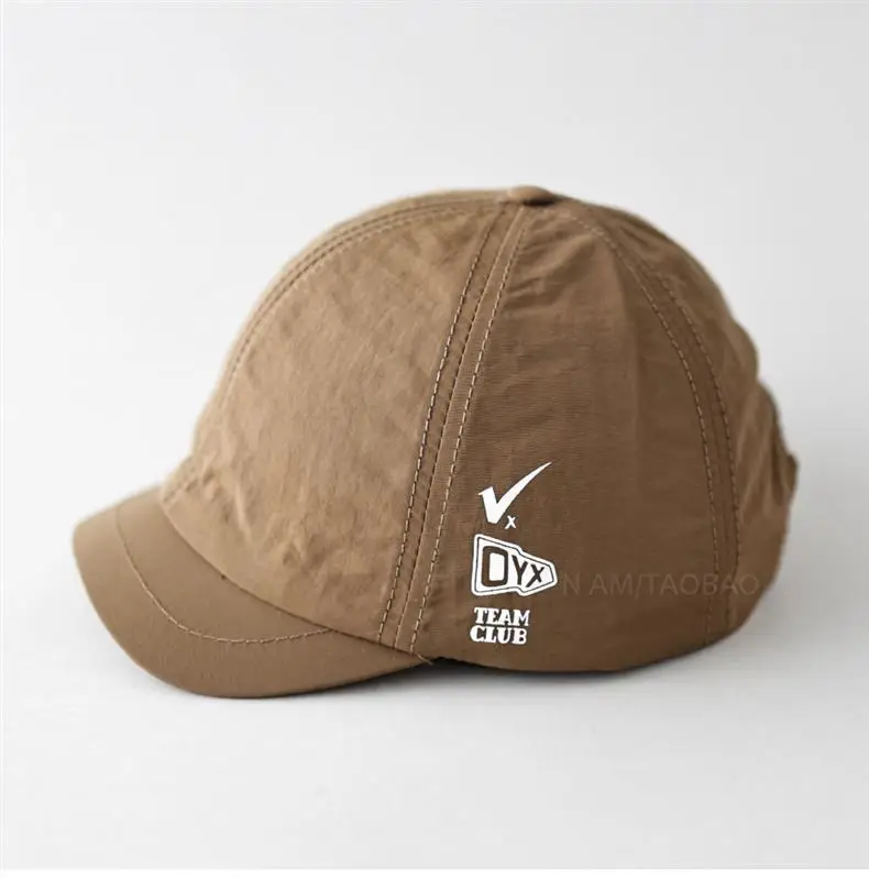 Men V-Logo Baseball Cap Beige — feature 8