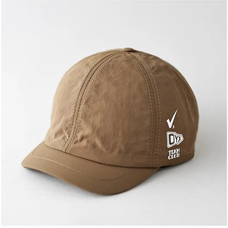 Men V-Logo Baseball Cap Beige - Image 6