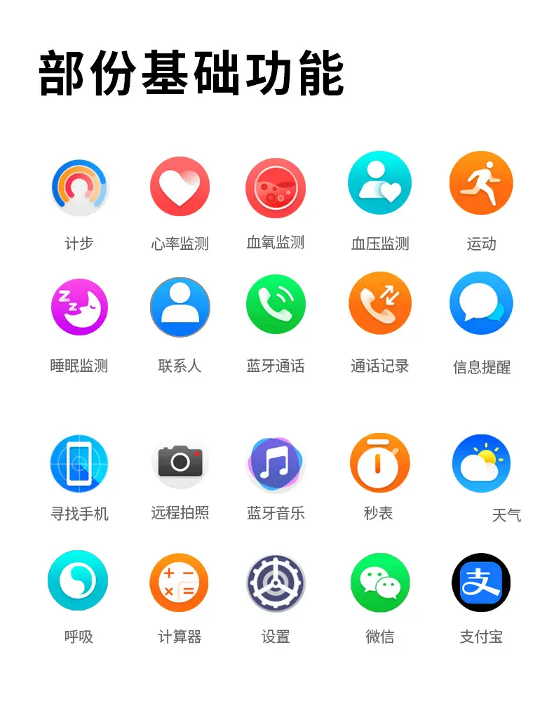 Smart Watch with Blood Oxygen & Heart Rate Tracking — feature 3