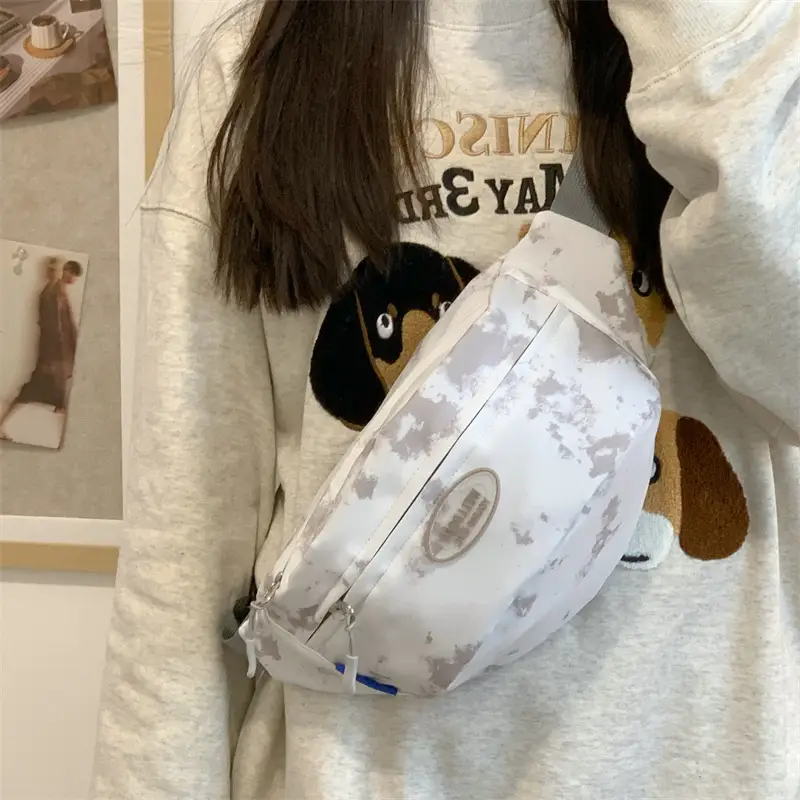Korean Style Women's Summer Waist Bag with Panda Design
