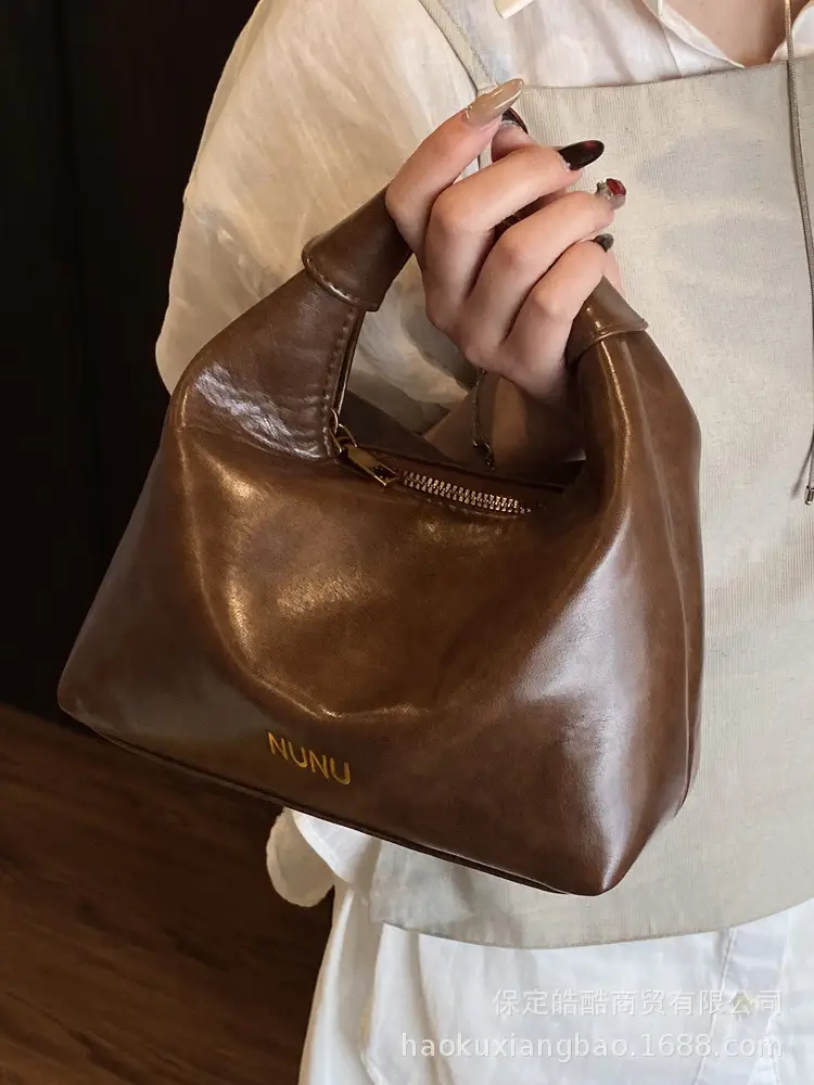 French Style Cream Shoulder Crossbody Bag Women 2025 - Image 6