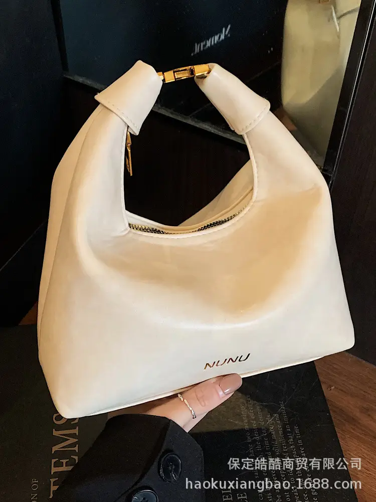 French Style Cream Shoulder Crossbody Bag Women 2025 - Image 7