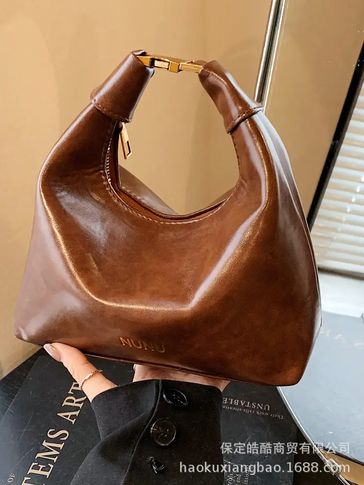 French Style Cream Shoulder Crossbody Bag Women 2025 - Image 8