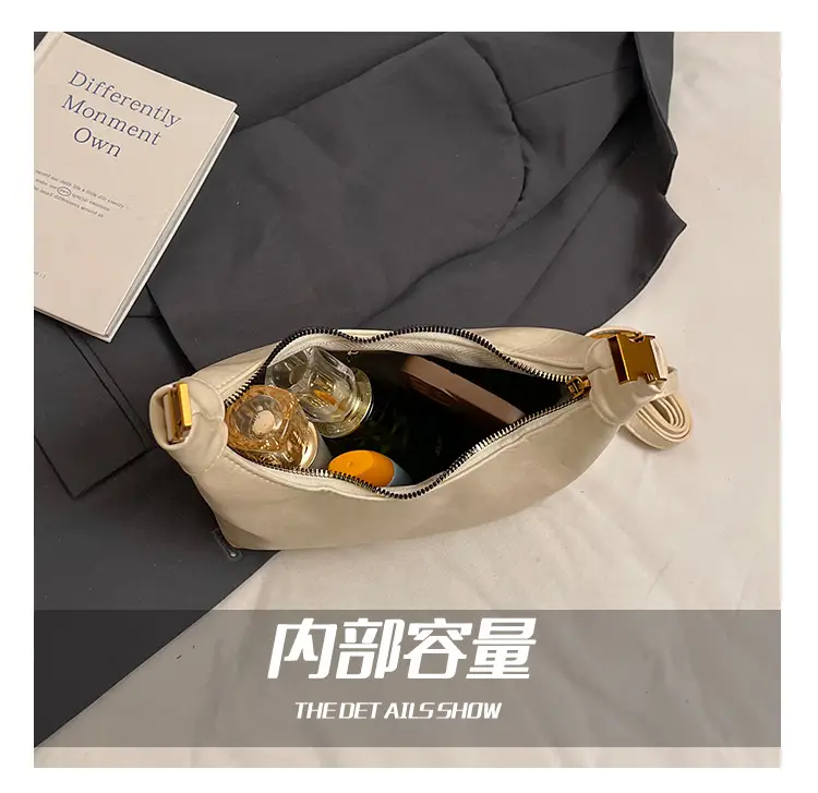 French Style Cream Shoulder Crossbody Bag Women 2025 — feature 4