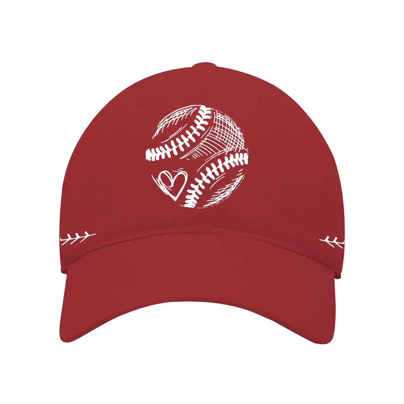 Men Baseball Cap Cross Border Daddy Soft Cotton White