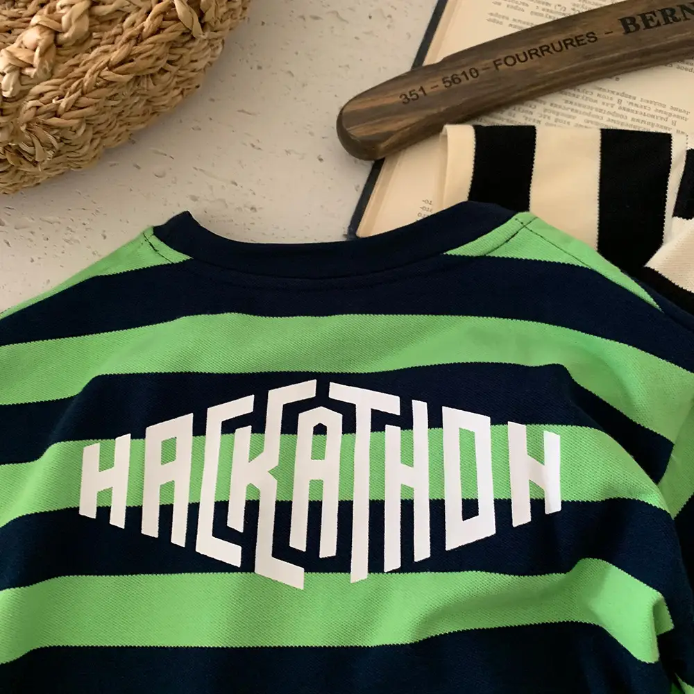 Boys Striped T-Shirt Short Sleeve Summer Wear — feature 4