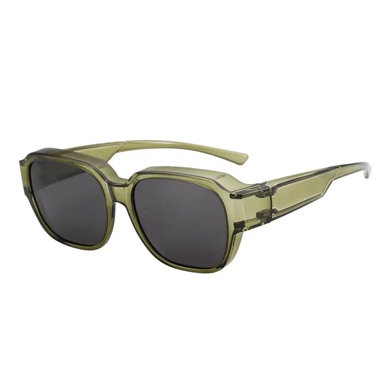 UV400 Polarized Sunglasses Black Yellow - Image 10