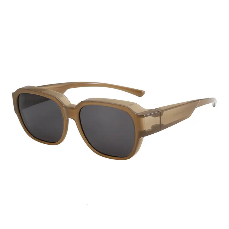 UV400 Polarized Sunglasses Black Yellow - Image 12