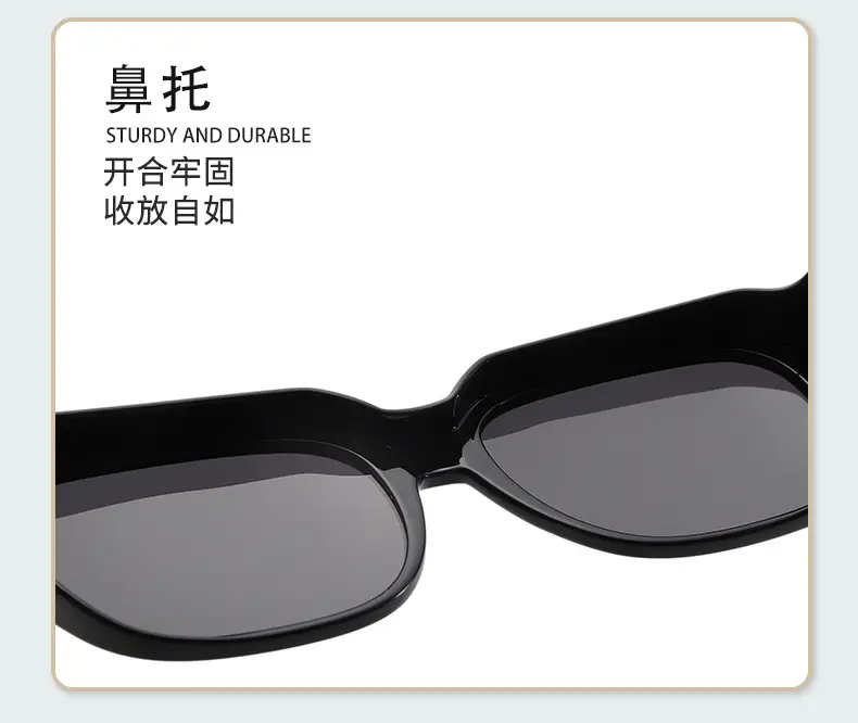 UV400 Polarized Sunglasses Black Yellow — feature 11