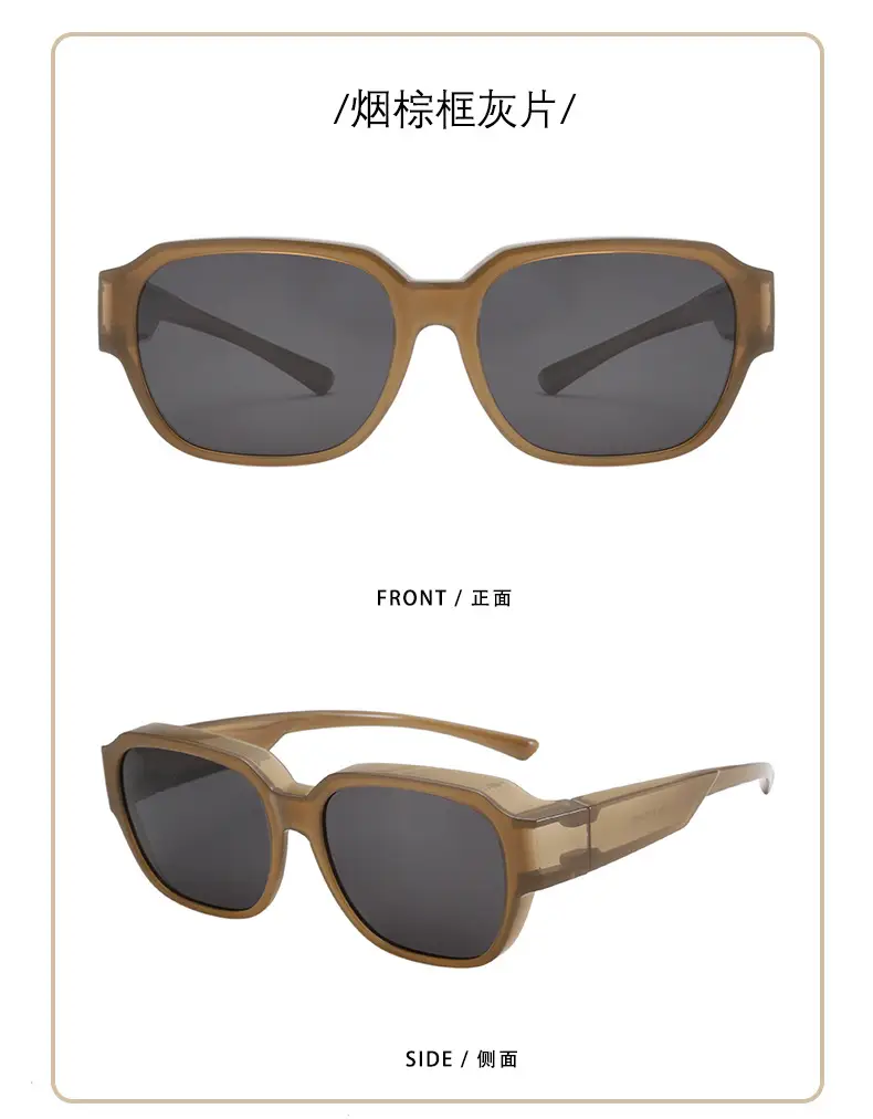 UV400 Polarized Sunglasses Black Yellow — feature 17