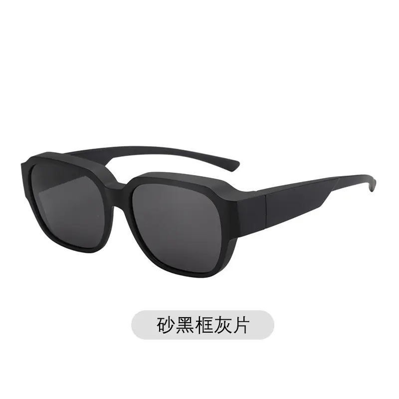 UV400 Polarized Sunglasses Black Yellow - Image 2