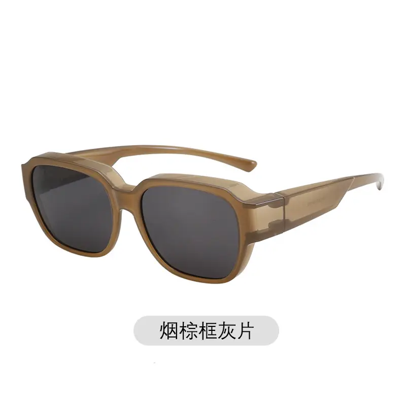 UV400 Polarized Sunglasses Black Yellow - Image 3