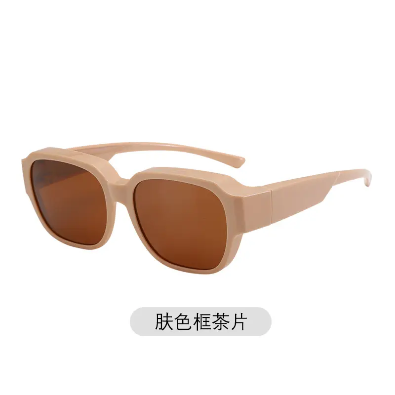 UV400 Polarized Sunglasses Black Yellow - Image 4