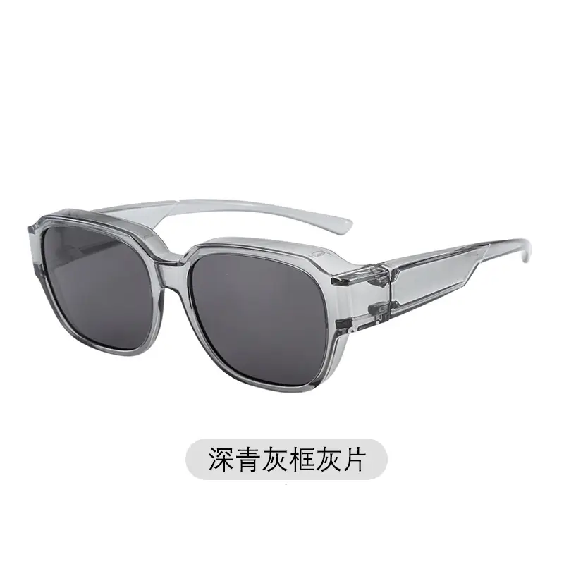 UV400 Polarized Sunglasses Black Yellow - Image 6