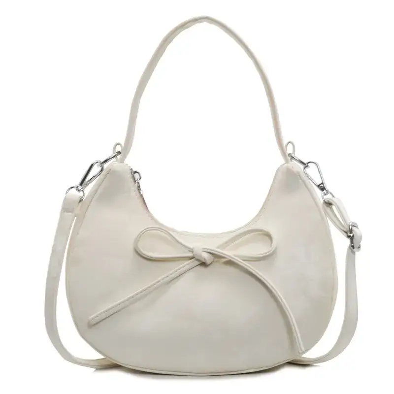 Pink Bow Shoulder Bag for Women Spring 2025 - Image 4