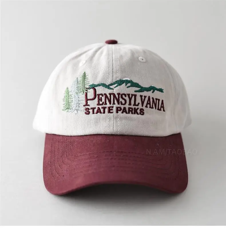 Pennsylvania State Parks Embroidered Baseball Cap Men Women — feature 2