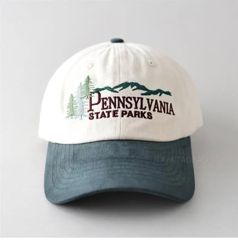 Pennsylvania State Parks Embroidered Baseball Cap Men Women — feature 4