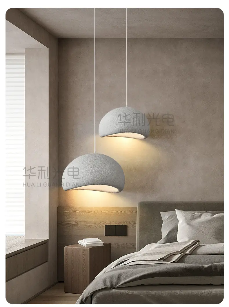 Wabi-Sabi Style Chandelier, Cream-Colored Clothing Store Model Room, Homestay, Restaurant, Hotel, Open-Air Villa, Candle Living Room Lighting Fixtures — feature 6