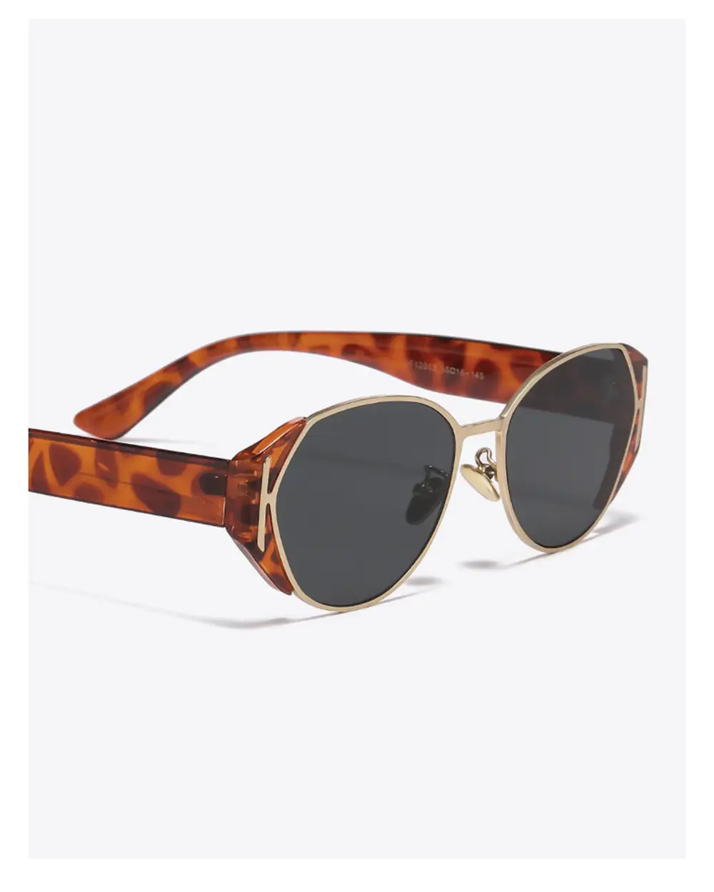 Oval Frame Ice Sunglasses with Gray Mirror — feature 14