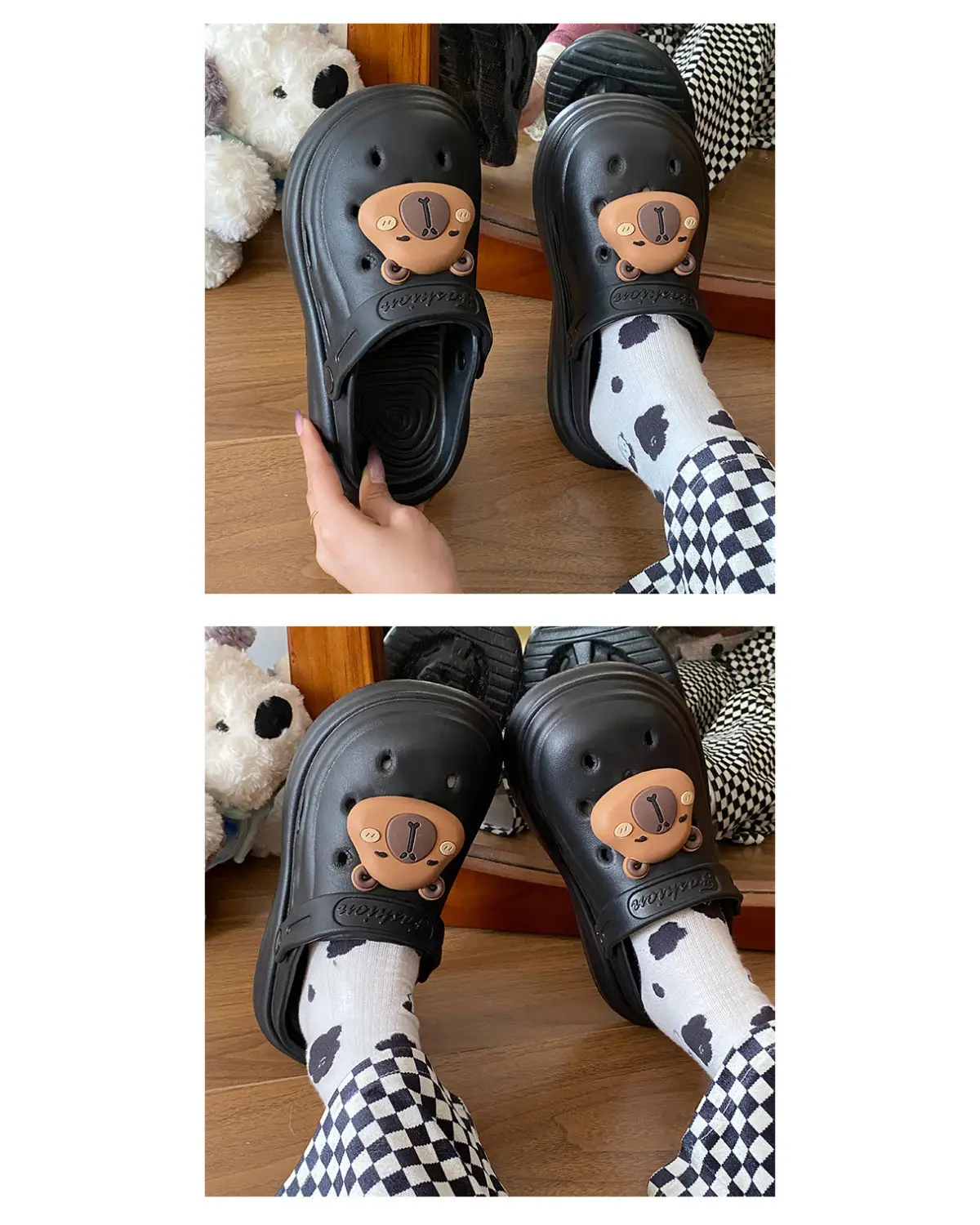 Beach Eva Non-Slip Seated Slippers Women Summer — feature 15
