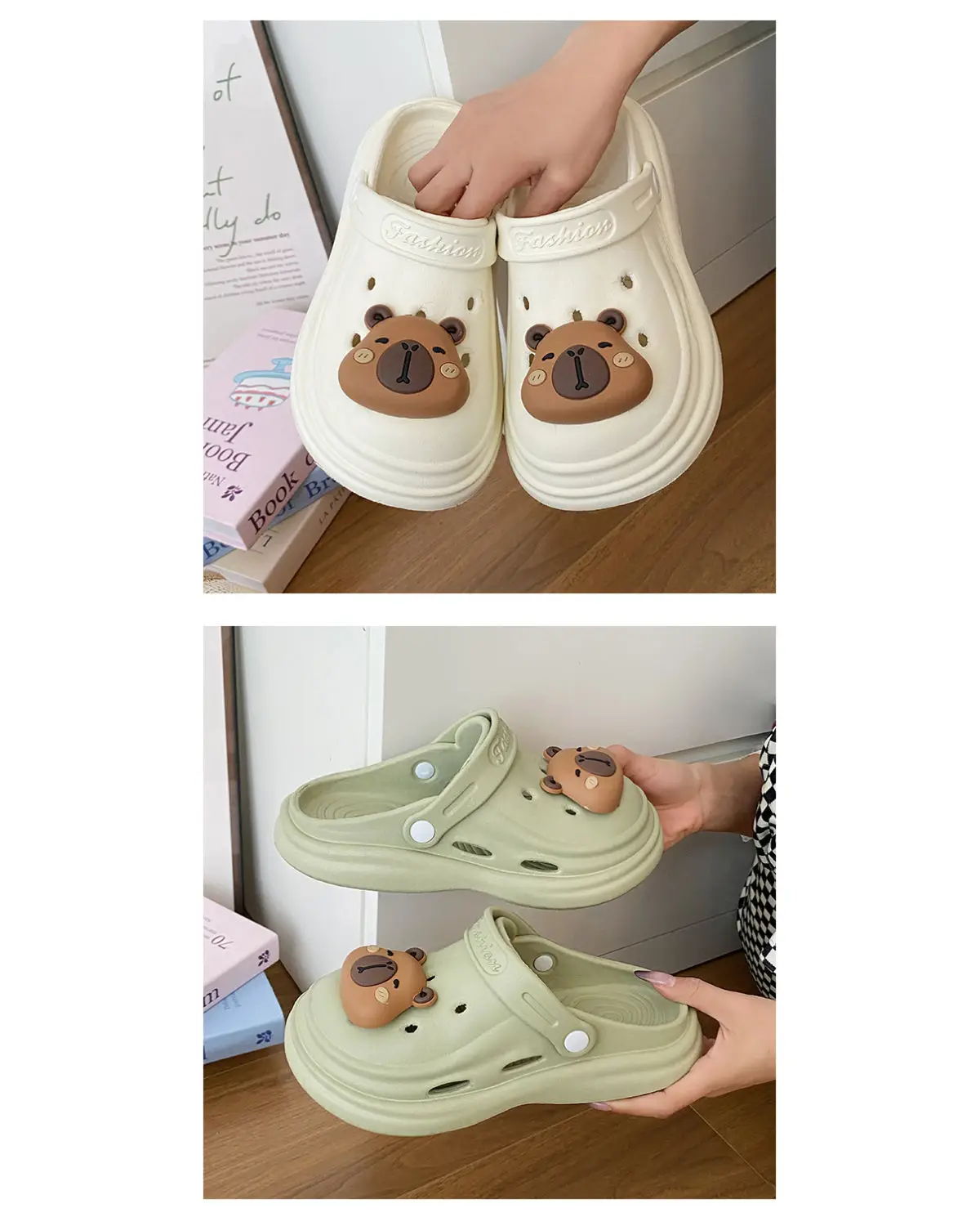 Beach Eva Non-Slip Seated Slippers Women Summer — feature 17