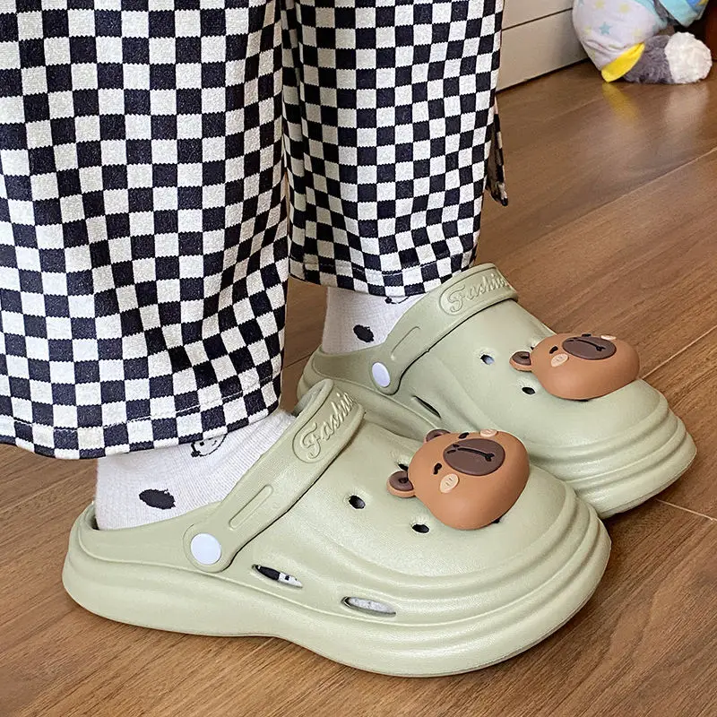 Beach Eva Non-Slip Seated Slippers Women Summer — feature 46