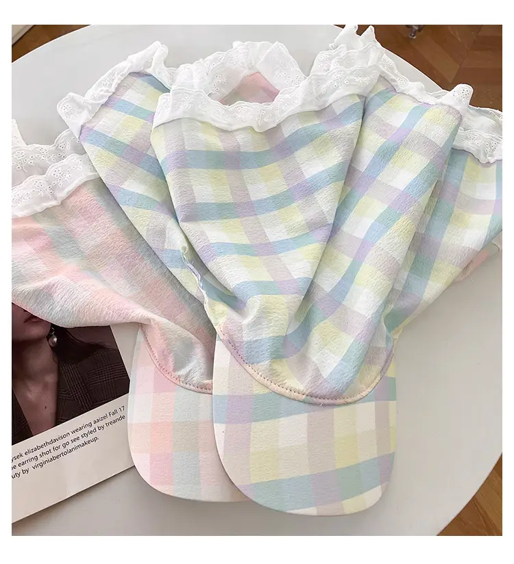 Women Plaid Duckbill Cap with Turban Scarf 2025 — feature 4