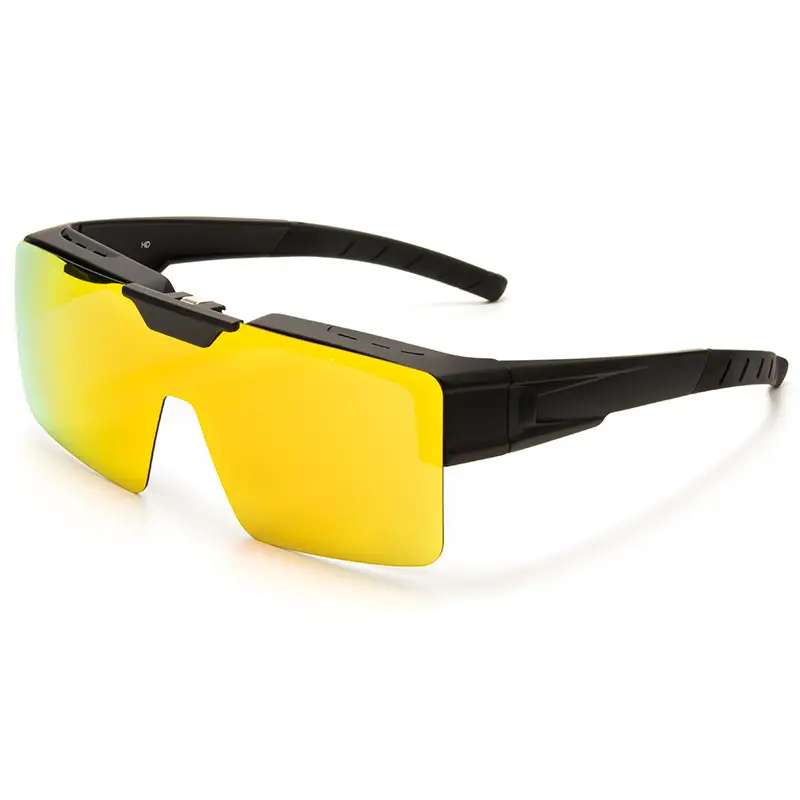 Men Windproof Polarized Sunglasses Yellow Mirror - Image 12