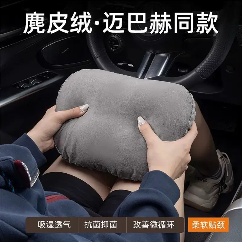 Dark Blue Car Headrest & Neck Pillow Set for S07 S05 SL03 L07 G318 - Image 25
