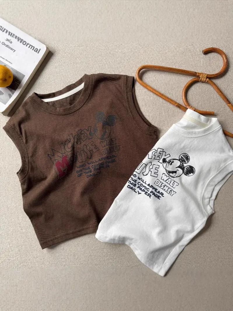 2025 Summer Cotton T-Shirt Set for Boys Girls Letter Print Casual Wear - Image 5