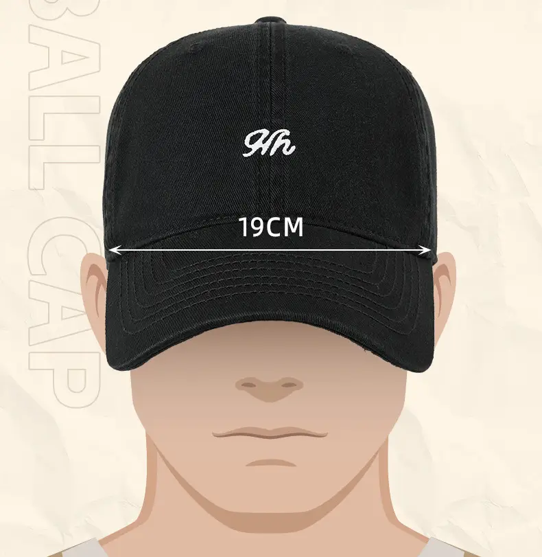 Black Korean Baseball Cap SF Logo 48h Delivery — feature 17