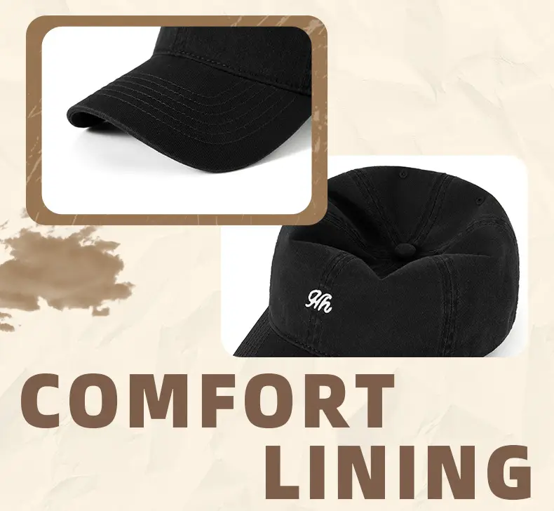 Black Korean Baseball Cap SF Logo 48h Delivery — feature 26